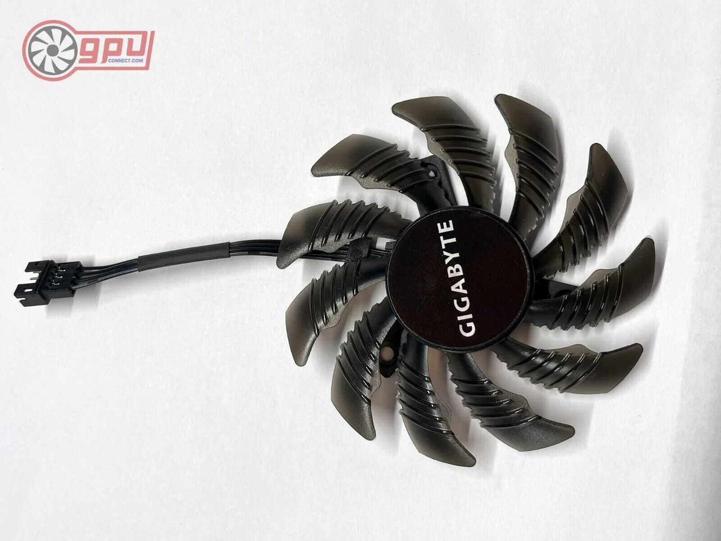 Gigabyte GTX 960 970 980Ti Black GPU Fan Replacement - Cooling Fan Set 75mm - GPUCONNECT.COM