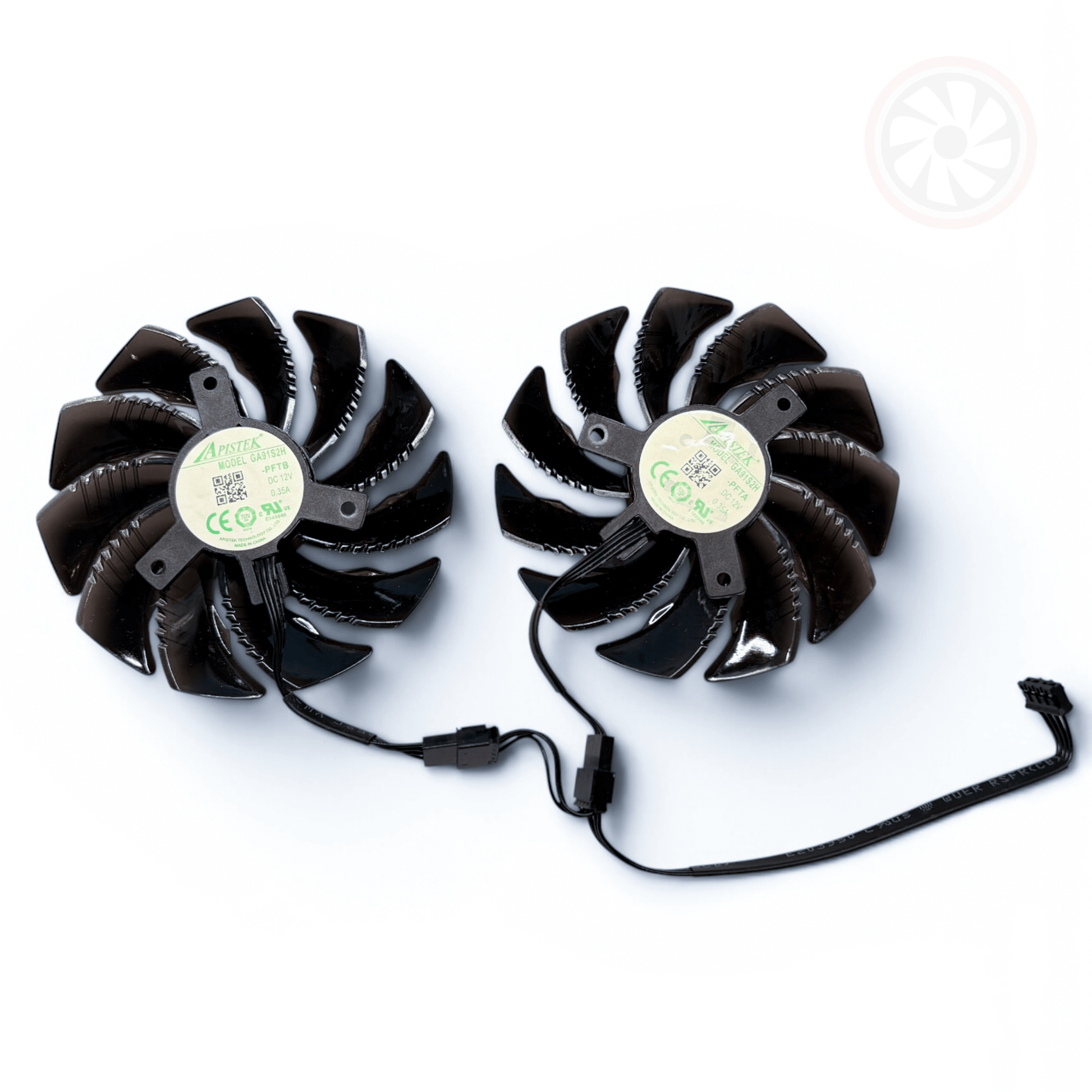 Gigabyte RTX 2060 GTX 1660 1650 SUPER Windforce OEM GPU Fan Replacement - GPUCONNECT.COM