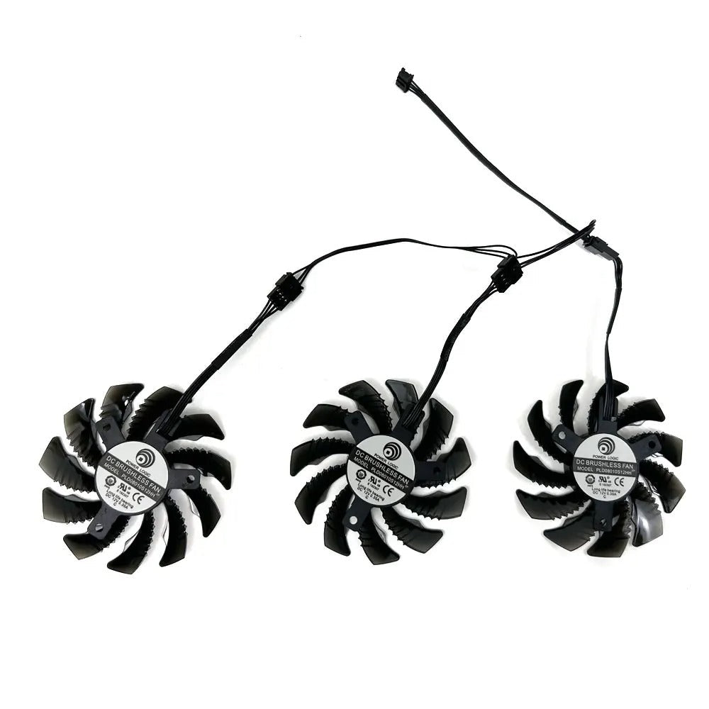 Gigabyte RX 5500 5600 5700 XT Gaming Replacement Fan (78mm) - GPUCONNECT.COM