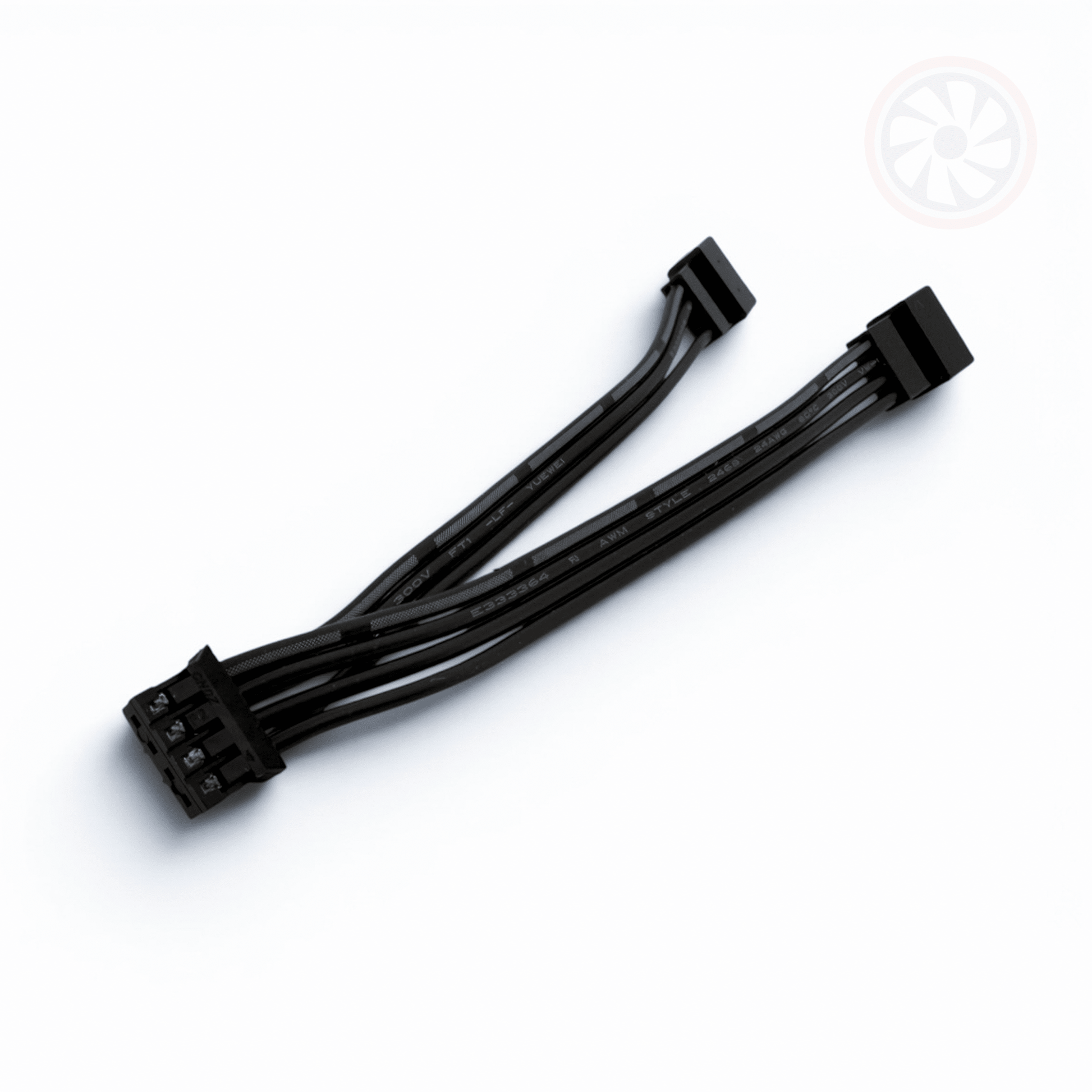 GPU to 2x GPU Fan Header Splitter for Graphics Cards 10cm - GPUCONNECT.COM