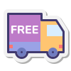 Free UK Shipping Logo