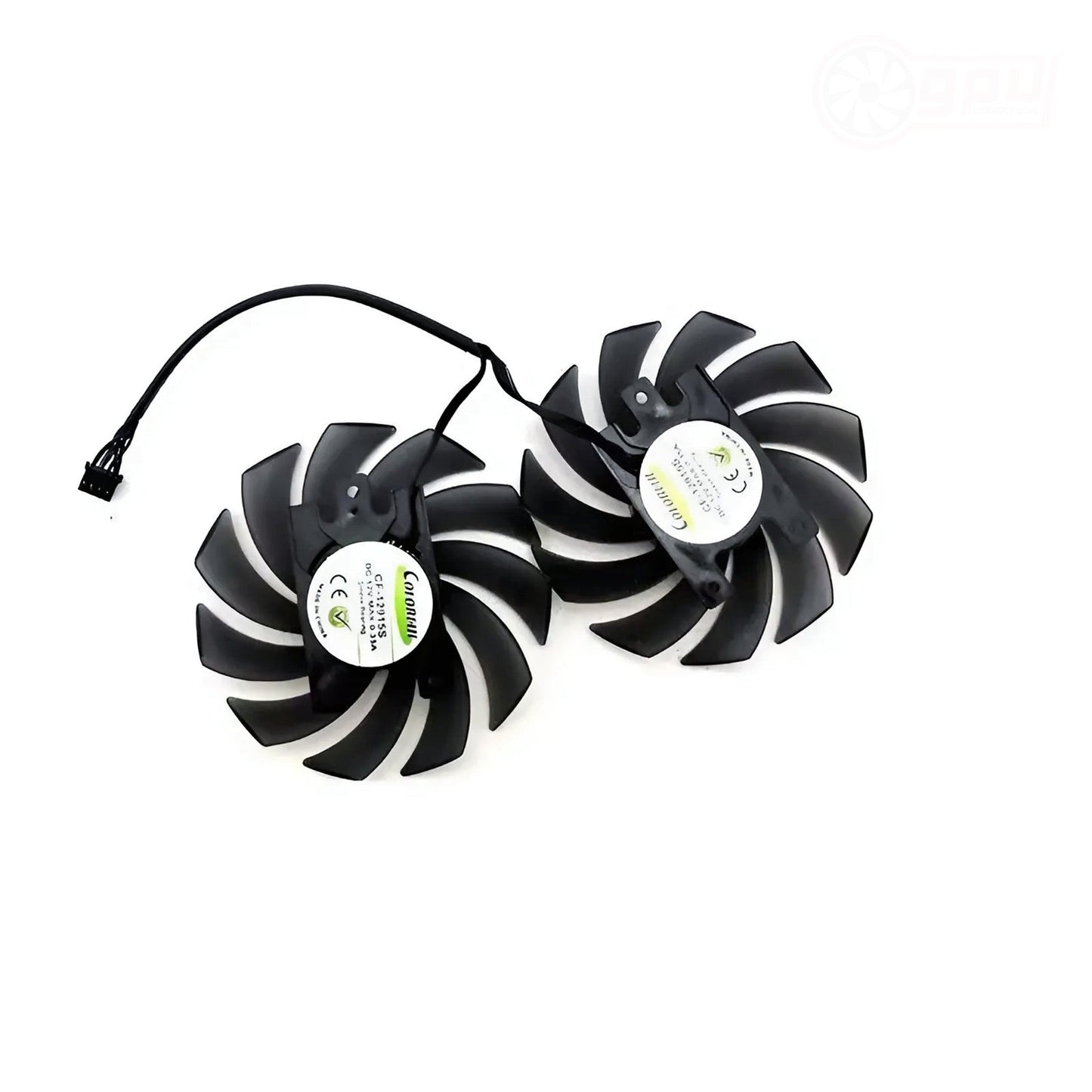 Inno3D RTX 2060 1660 SUPER Twin X2 Replacement GPU Fans - GPUCONNECT.COM