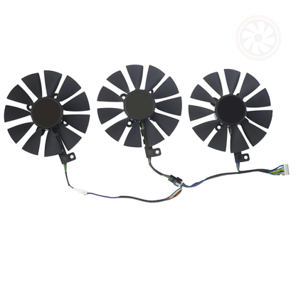 ASUS STRIX GTX 1080 Ti 1070 1060 980 RX 580 replacement GPU cooling fan set OEM