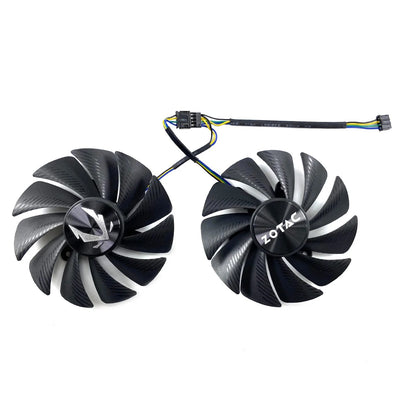 ZOTAC GAMING GeForce RTX 4070 4070Ti 4080 SUPER Trinity OC GPU Fan Set