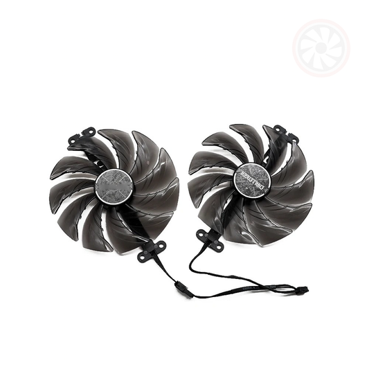 ASRock Radeon RX 9060 9060XT Challenger Replacement GPU Fan Set (OEM)