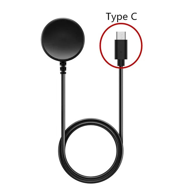 USB Fast Charger for Samsung Galaxy Watch 6 5 Pro and Samsung Watch 6 5 4 3 2 1