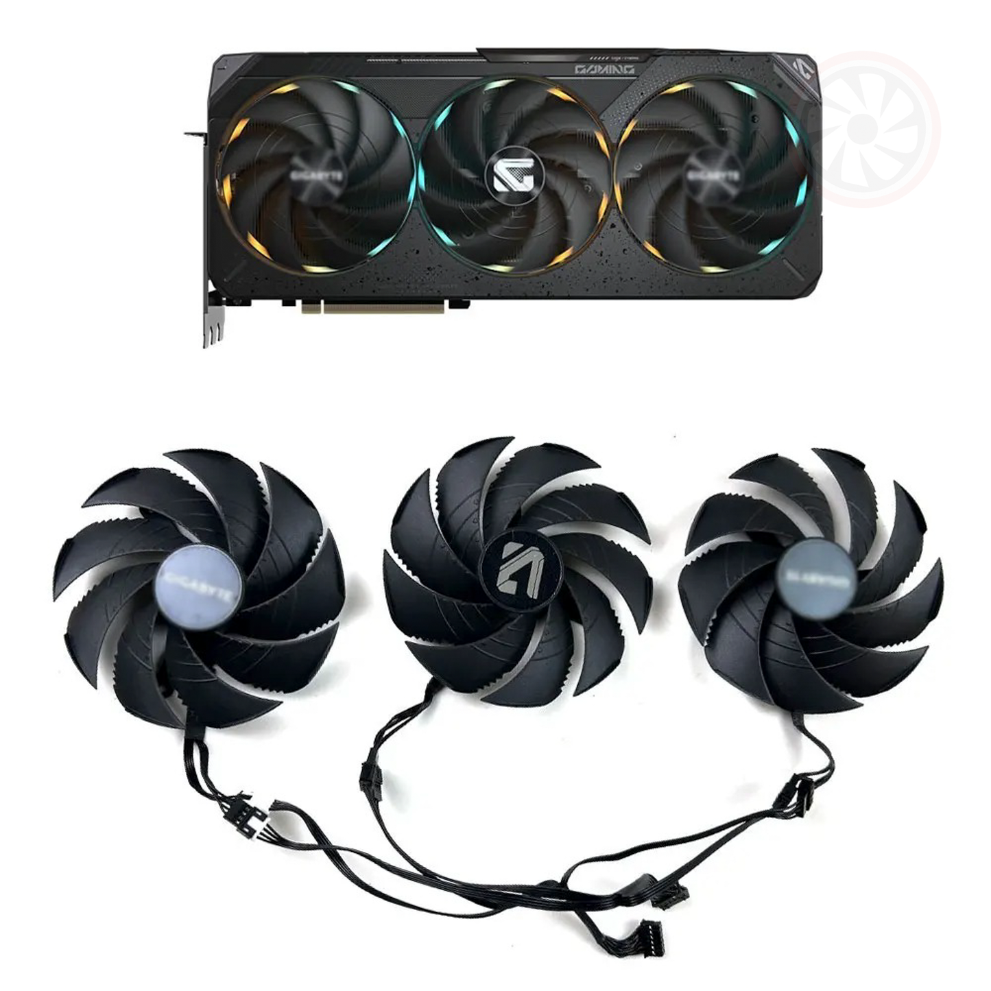 GIGABYTE GeForce RTX RTX 5070 5080 5090 Gaming OC GPU Fan Replacement Set (OEM)