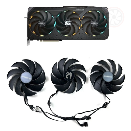 GIGABYTE GeForce RTX RTX 5070 5080 5090 Gaming OC GPU Fan Replacement Set (OEM)