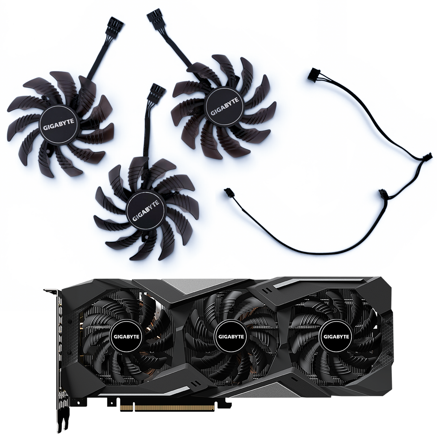 Gigabyte RTX 2060 2070 2080 Ti WINDFORCE Replacement GPU Fan (OEM)