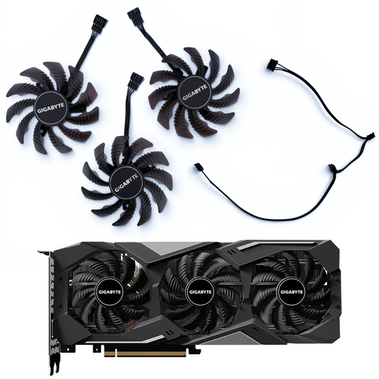 Gigabyte RTX 2060 2070 2080 Ti WINDFORCE Replacement GPU Fan (OEM)