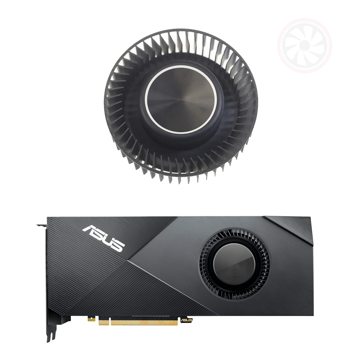 ASUS TURBO RTX 2060 2070 2080 2060S 2070S 2080TI Blower Style Replacement GPU Fan