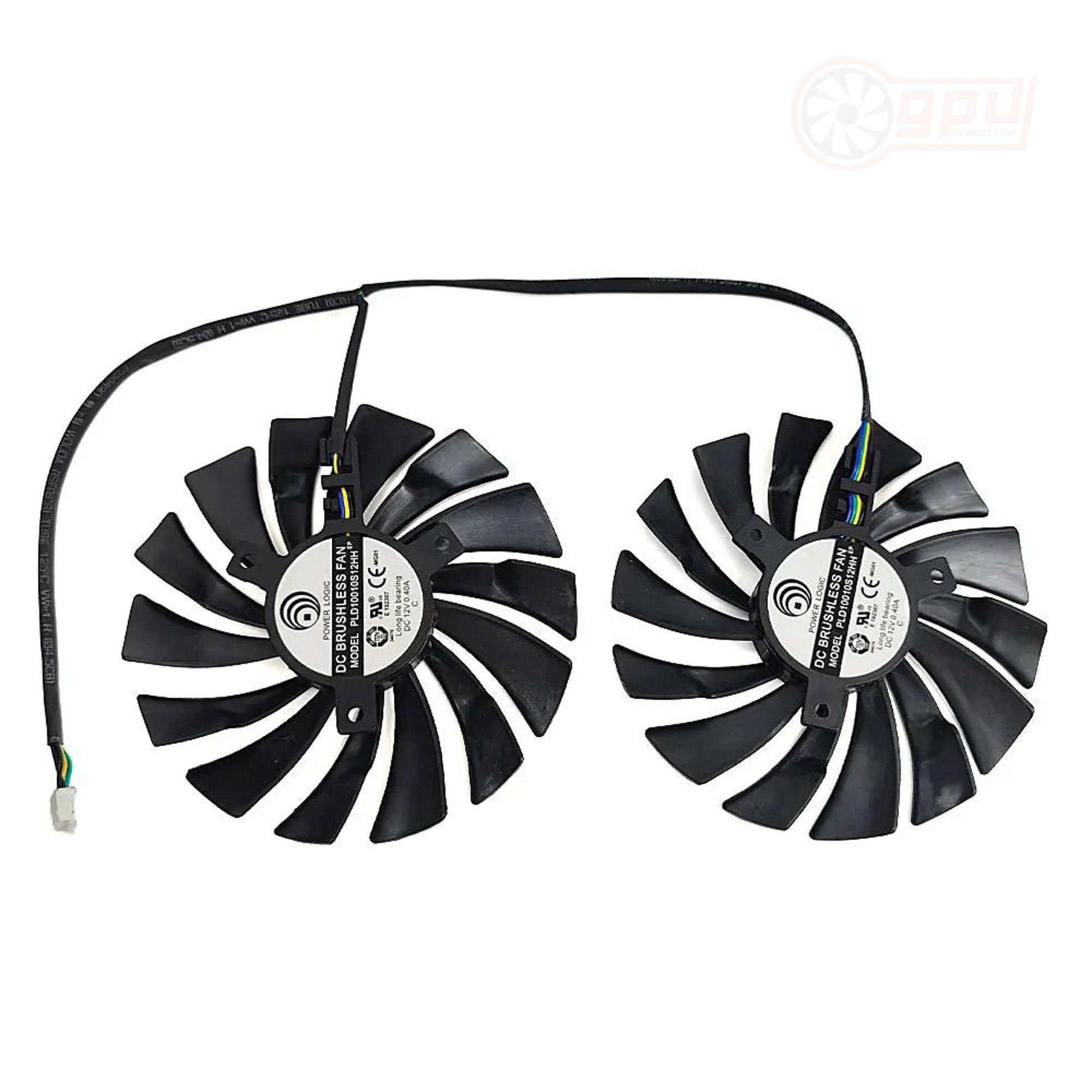 MSI GeForce GTX 1080 1080Ti 1070 1070Ti 1060 ARMOR GPU Fan Set - GPUCONNECT.COM