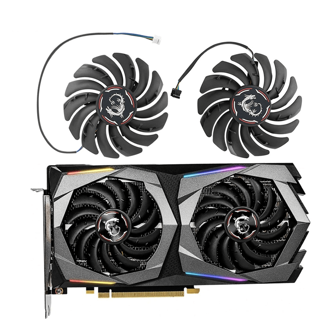 MSI GeForce RTX 2060 / 2070 Gaming X / Z / GP - GPU Fan Replacement (OEM) - GPUCONNECT.COM