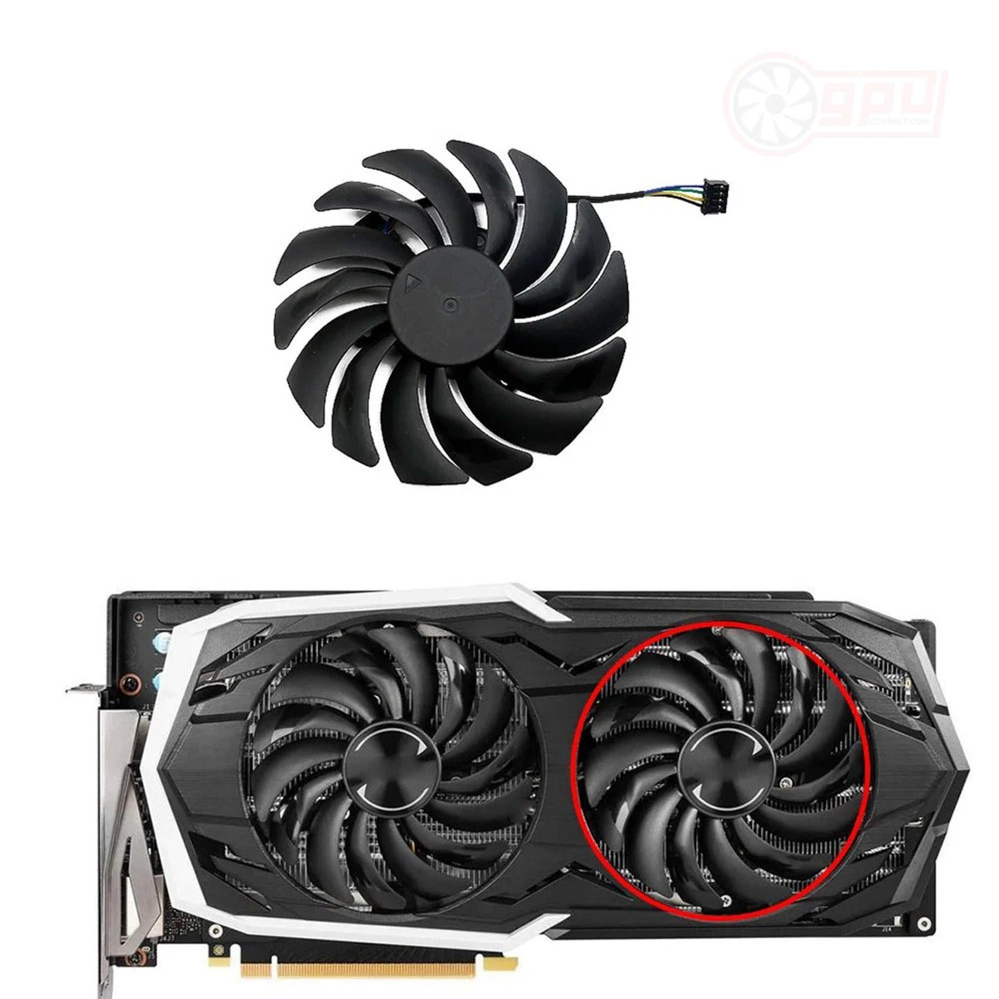 MSI RTX 2070 Armor Fan Set - GPUCONNECT.COM