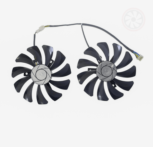 MSI GTX 1060 960 OC Replacement Graphics Card Cooling Fan Set - GPUCONNECT.COM