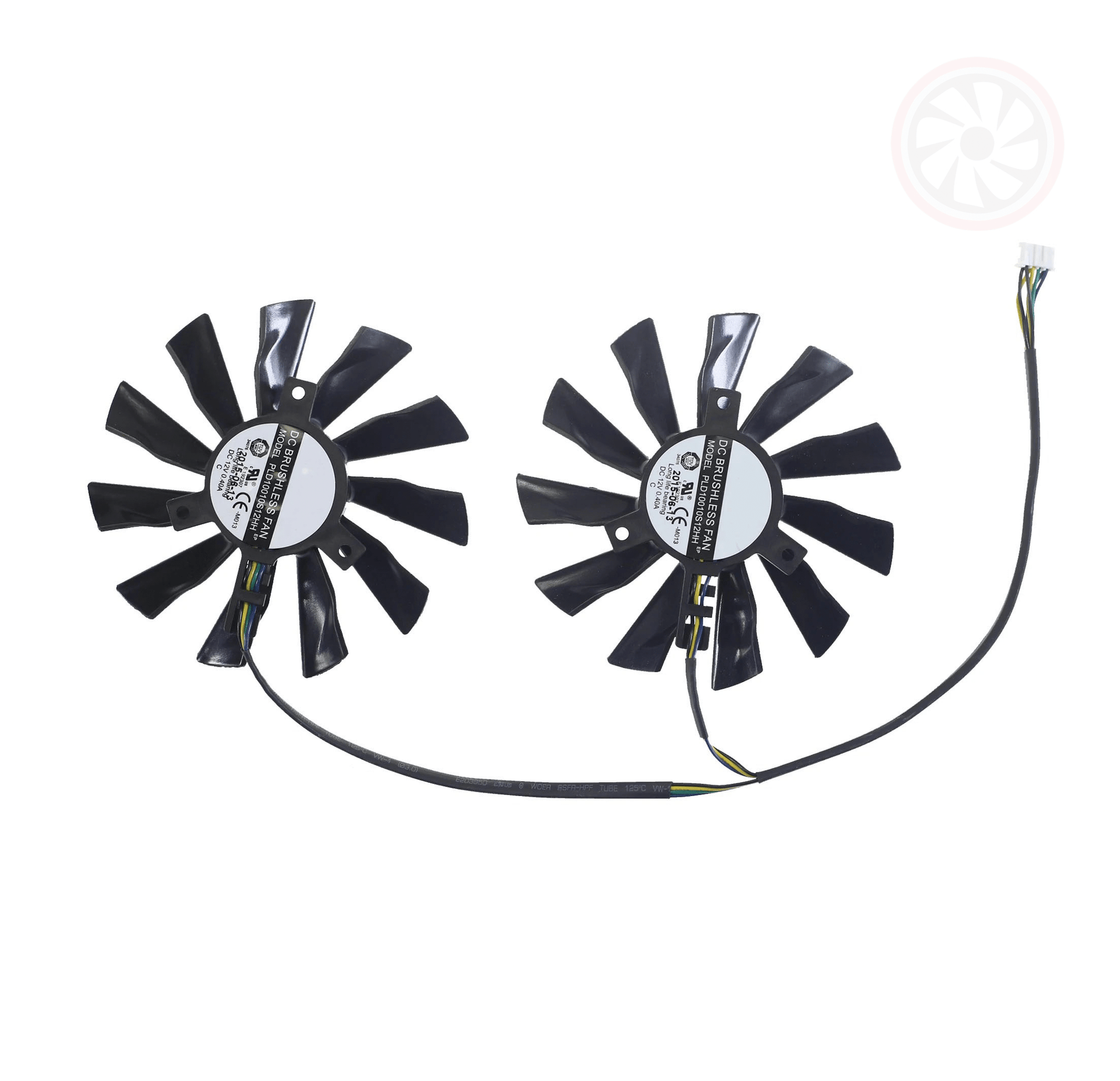 MSI GTX 780Ti 780 760 750Ti R9 290X 290 280X 280 270X Gaming Replacement GPU Fan Set - GPUCONNECT.COM