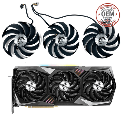 MSI RTX 3060 3070 3080 3090 RX 6800 6900 GAMING X TRIO Replacement GPU Fan (Genuine) - GPUCONNECT.COM