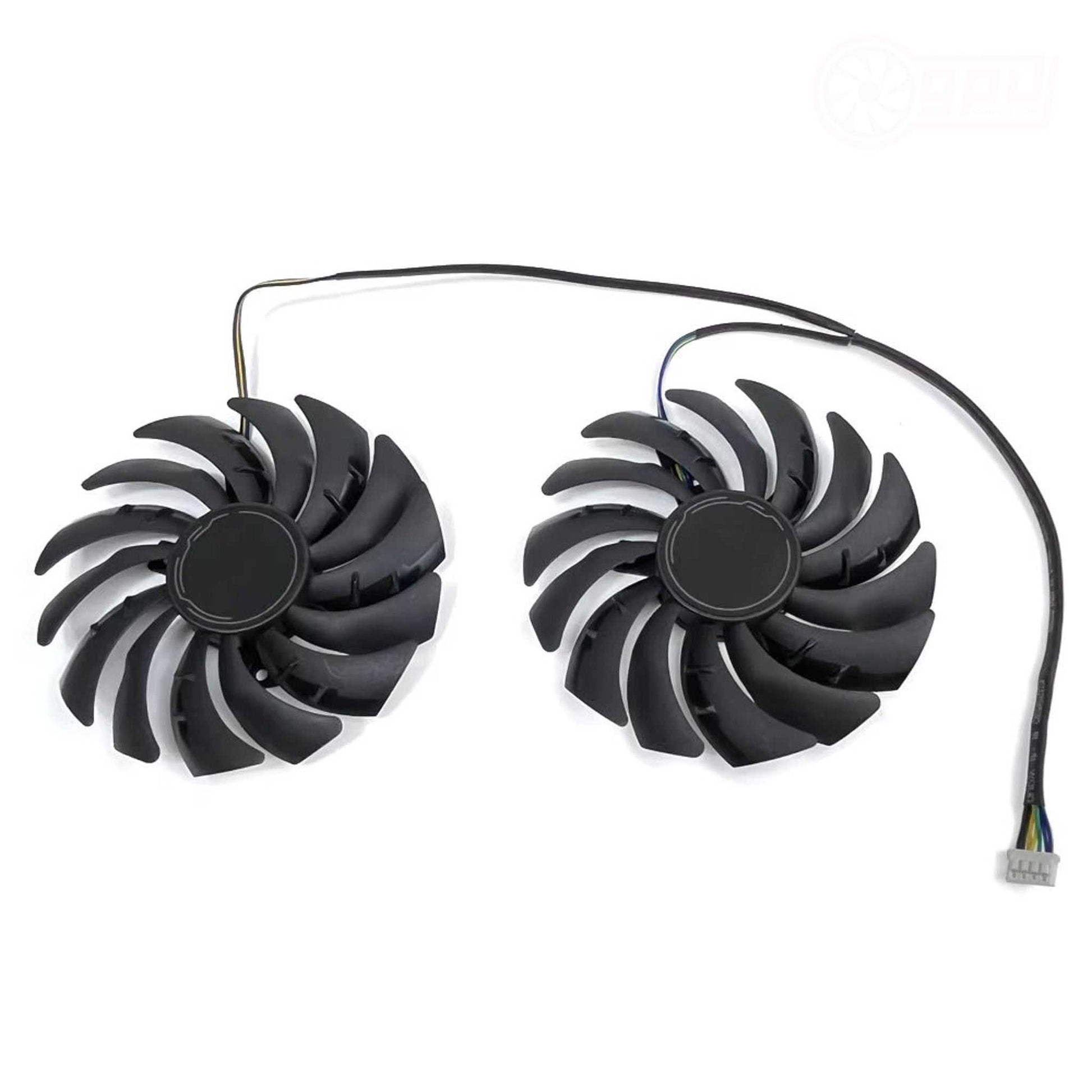 MSI RX 5600XT 5700 5700XT GAMING X GPU Fan Replacement Set 95mm - GPUCONNECT.COM