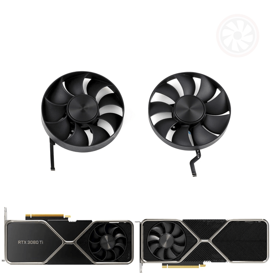 NVIDIA GeForce RTX 3080 Ti Founders Edition FE Replacement Fans - GPUCONNECT.COM