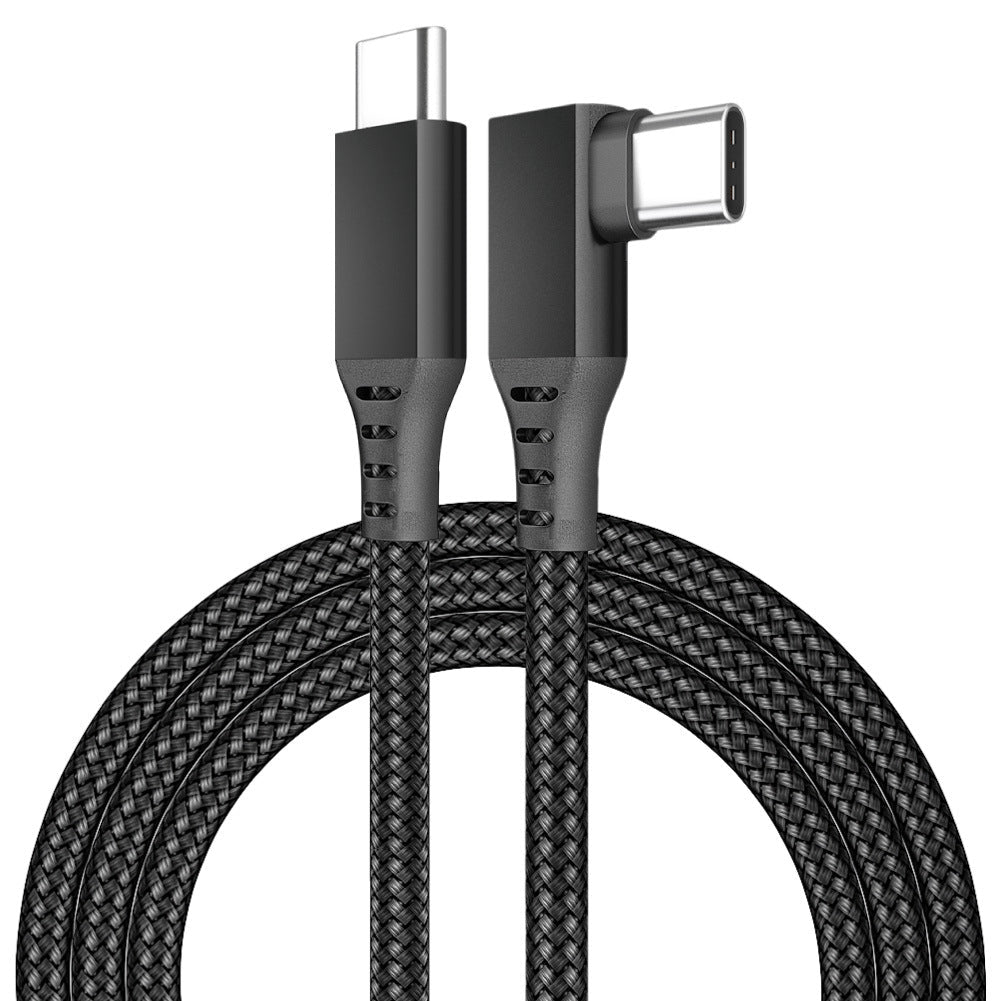 Oculus Link USBC/A Charging Cable - Angled - High Speed Data Transfer Cord USB 3.0 - GPUCONNECT.COM