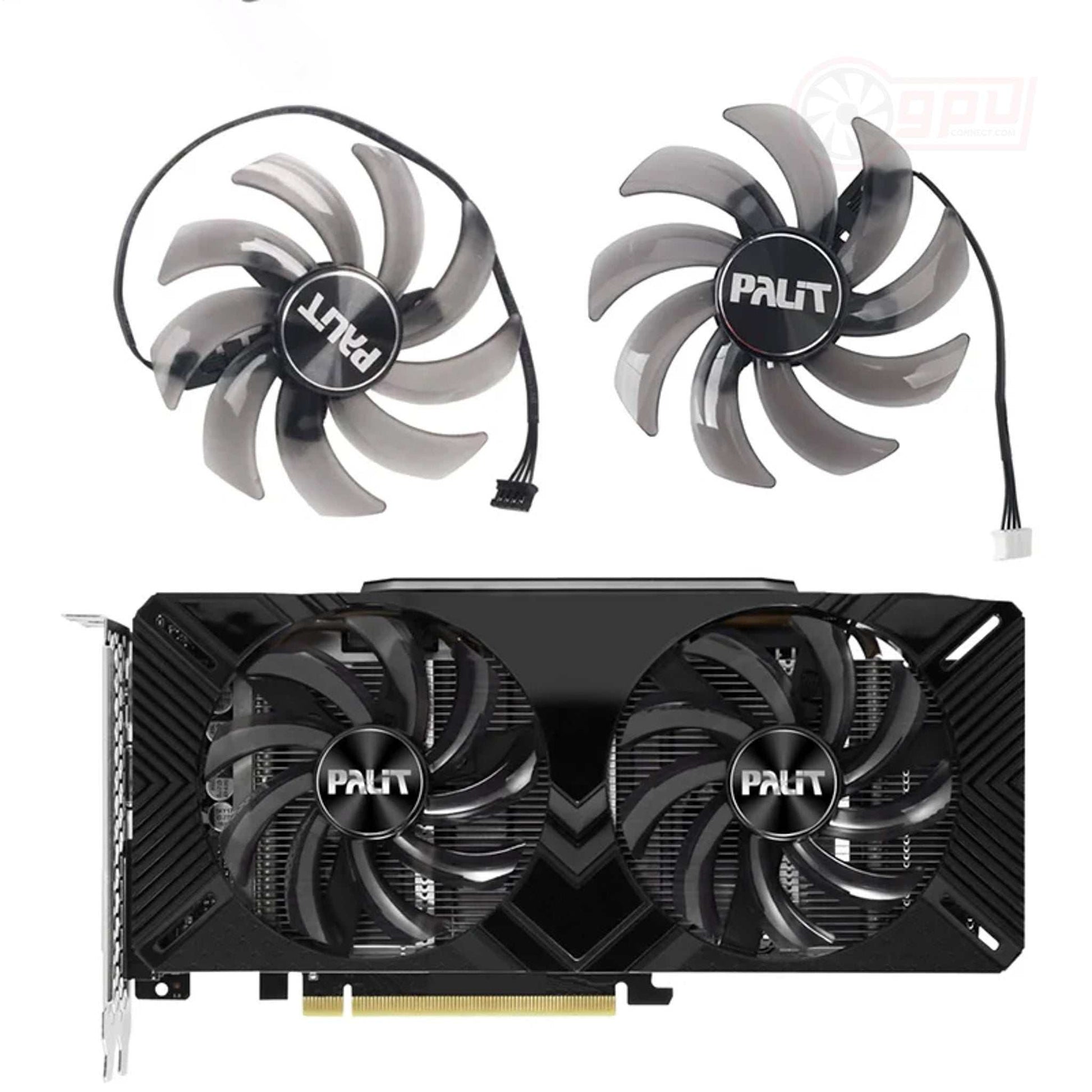 PALiT GeForce GTX 2070 2060 1660 Ti Super DUAL GPU Fan - GPUCONNECT.COM