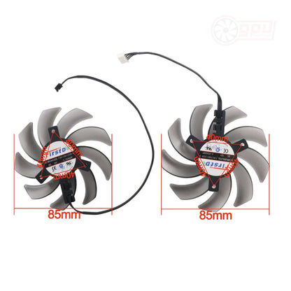 PALiT GeForce GTX 2070 2060 1660 Ti Super DUAL GPU Fan - GPUCONNECT.COM