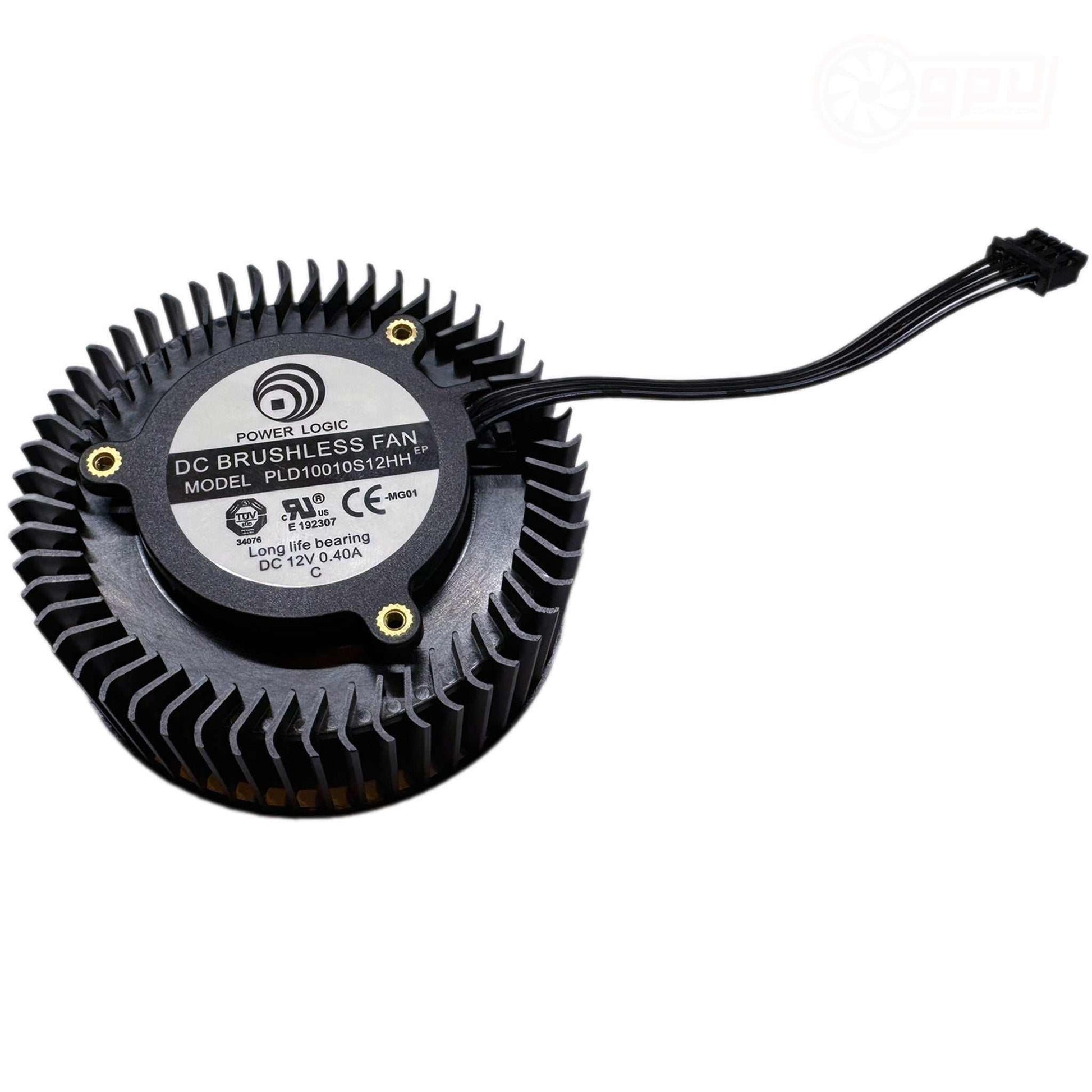 PALIT Turbine Blower Style RTX Replacement Graphics Card Fan 66mm (4 Pin) - GPUCONNECT.COM