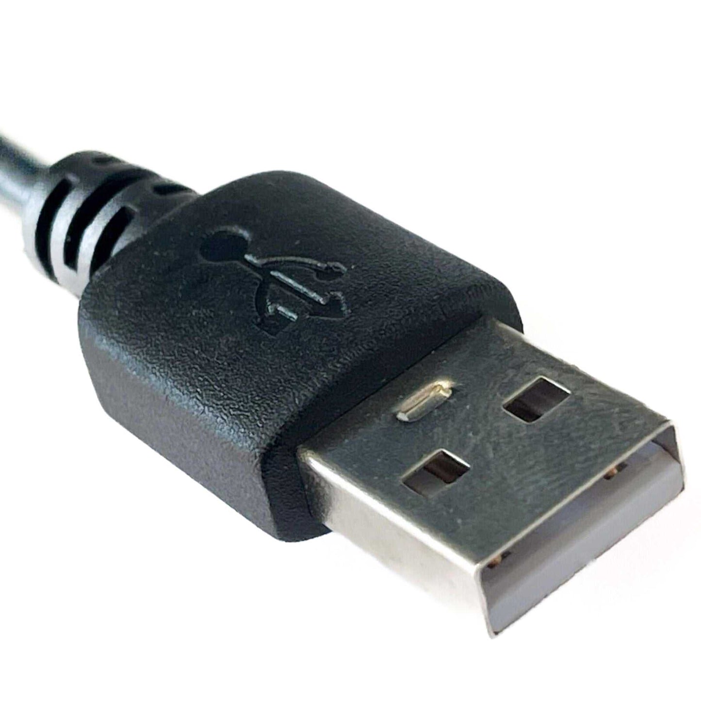 USB cable for pool vacuum charging, compatible with Bestway and Lay-Z-Spa, 2 prong connector.
