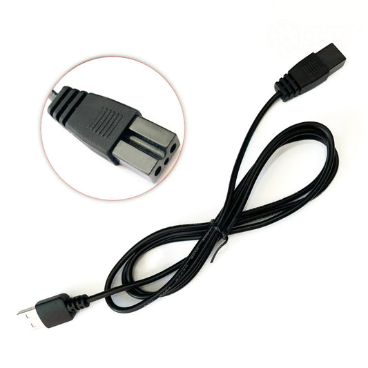 Pool vacuum charging USB cable replacement for Bestway and Lay-Z-Spa vacuums.