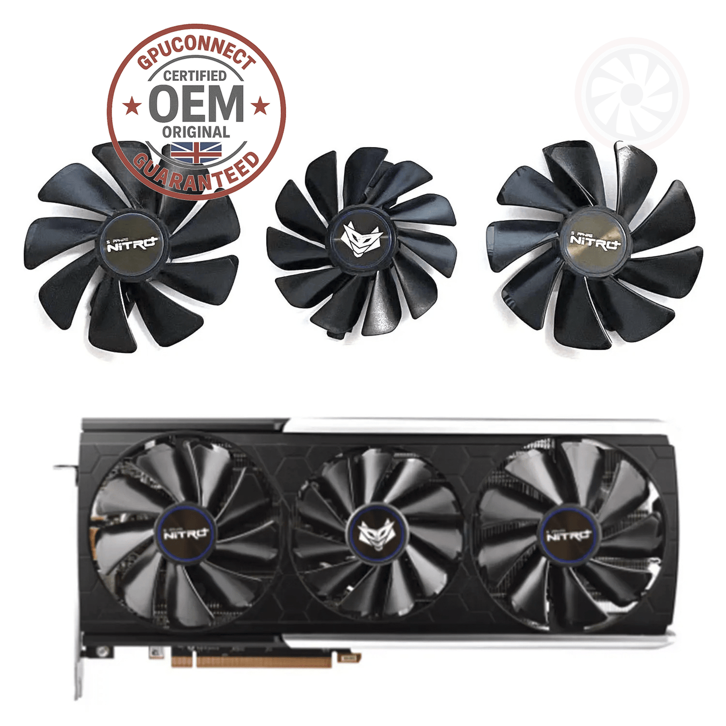 Sapphire RX 5700 5700XT 8GB Nitro+ Special Edition GPU Fan (OEM) - GPUCONNECT.COM