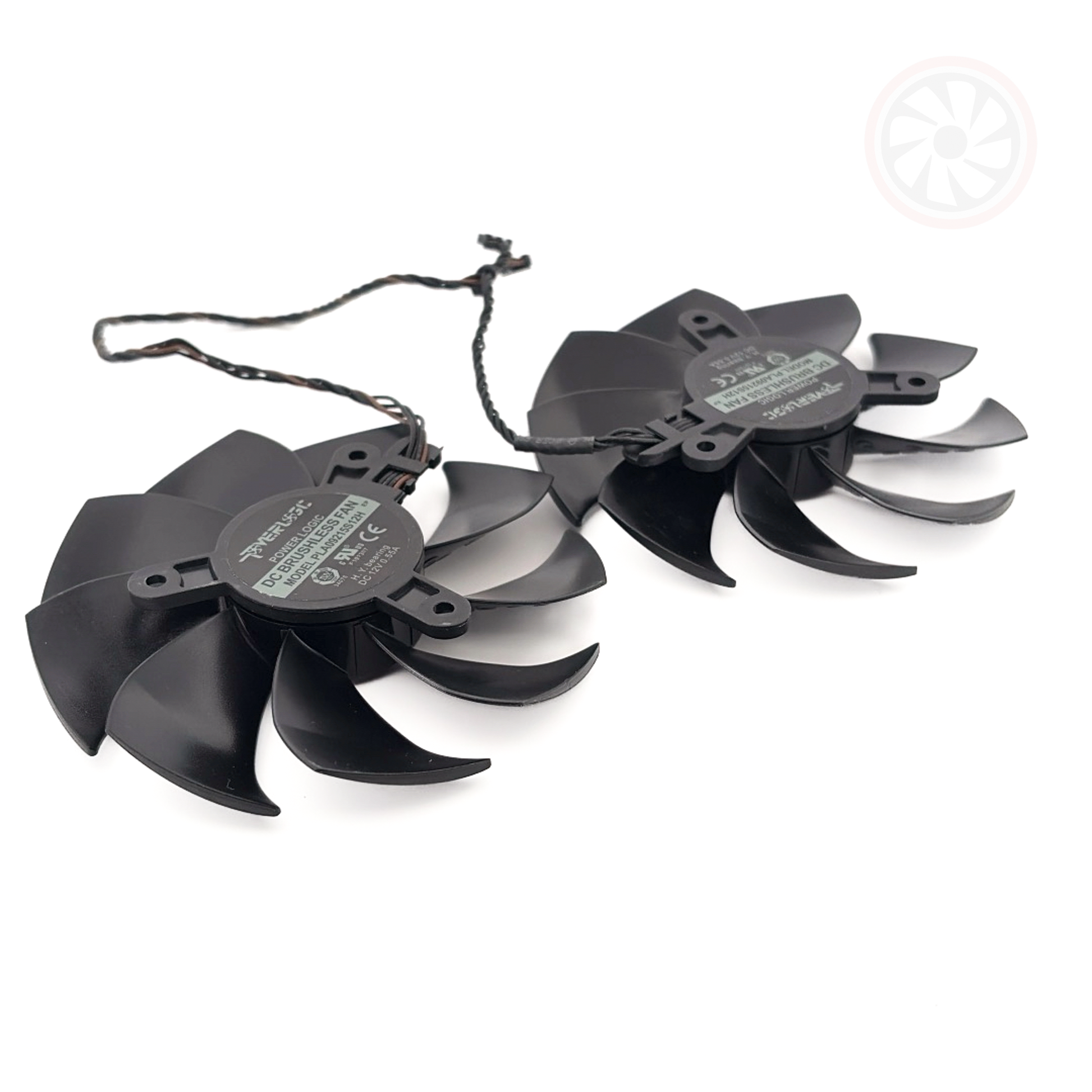 EVGA RTX 2060 2070 2080 2080Ti SUPER XC 15mm replacement GPU cooling fans set