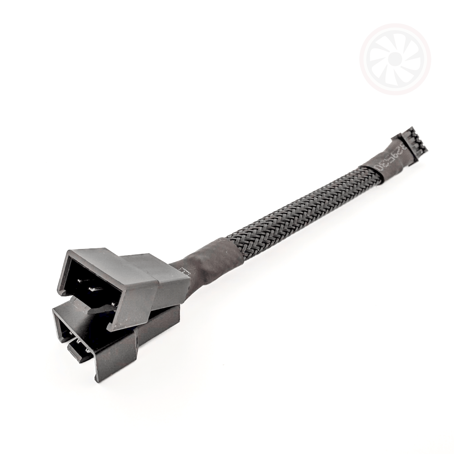 Universal Deshroud Adapter - GPU Mini 4 - Pin to Dual PWM Fan Cable - GPUCONNECT.COM