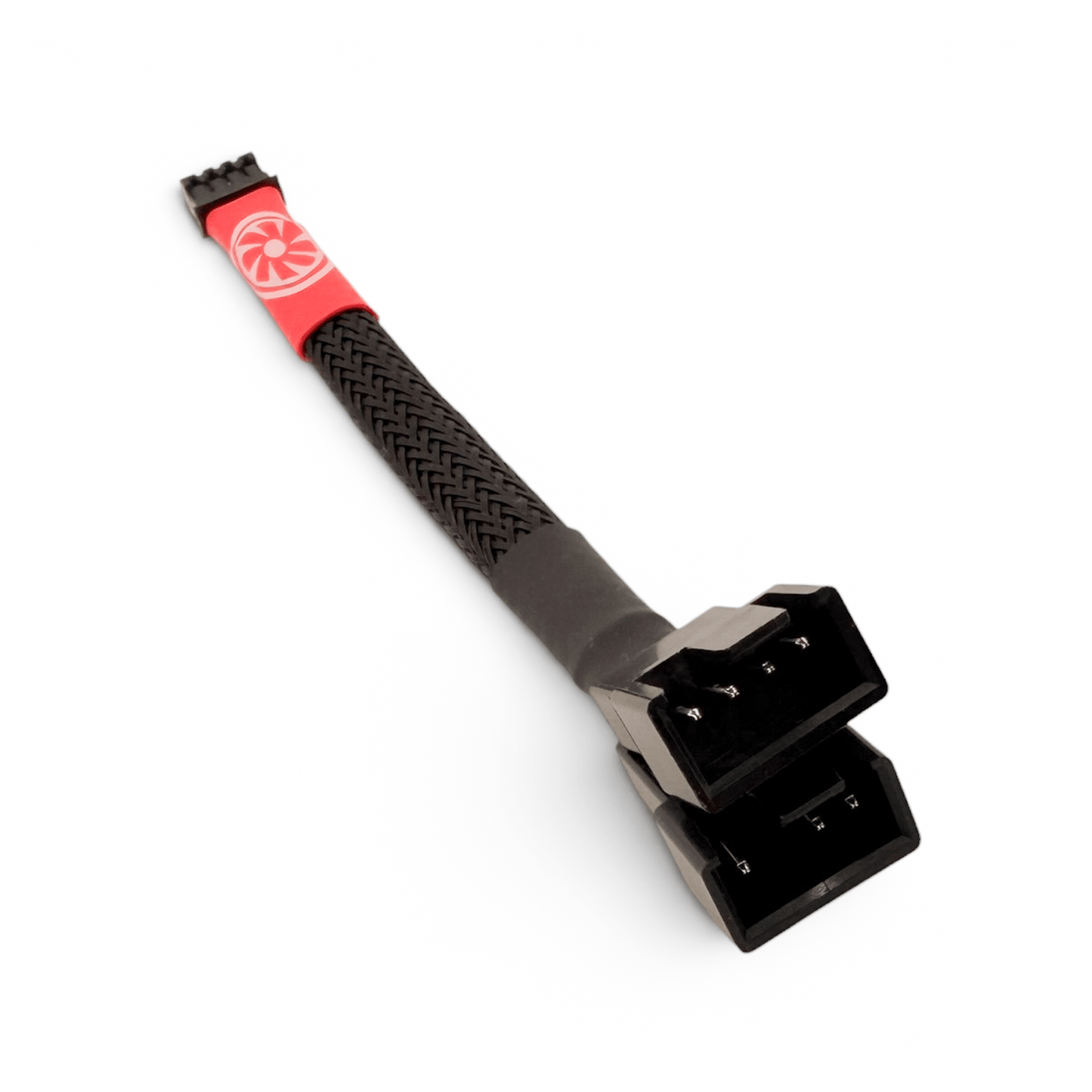 Universal Deshroud Adapter - GPU Mini 4 - Pin to Dual PWM Fan Cable - GPUCONNECT.COM