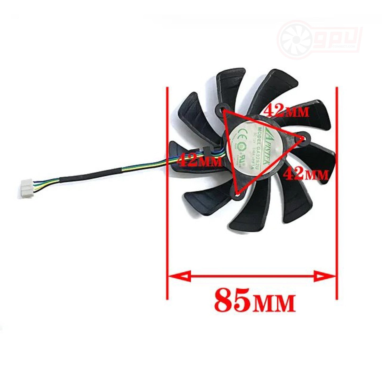 ZOTAC GTX 1060 960 950 ITX Mini Graphics Video Card Cooing Fan - GPUCONNECT.COM