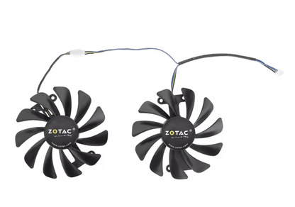 ZOTAC GTX 1070 1080 AMP Edition GPU Fan Set - GPUCONNECT.COM