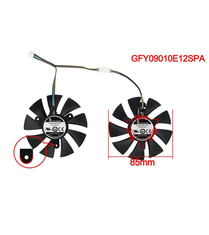 ZOTAC GTX 1070 MINI / 1060 AMP Replacement GPU Fan - GPUCONNECT.COM