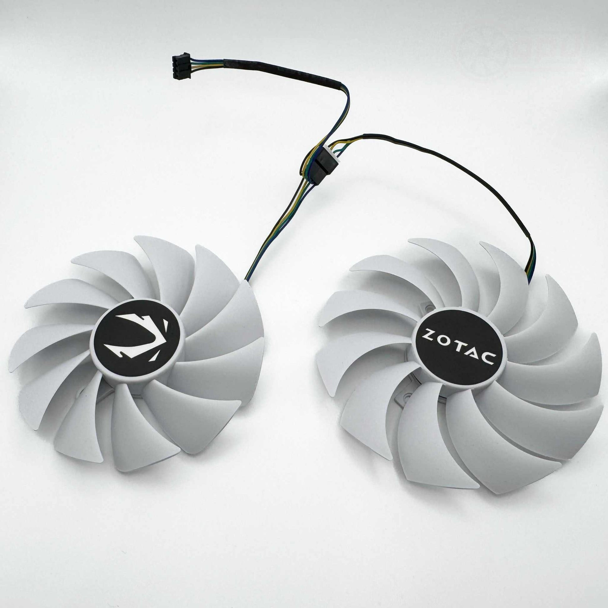 ZOTAC RTX 3060 AMP / 3070 Ti Twin Edge White GPU Fans - GPUCONNECT.COM