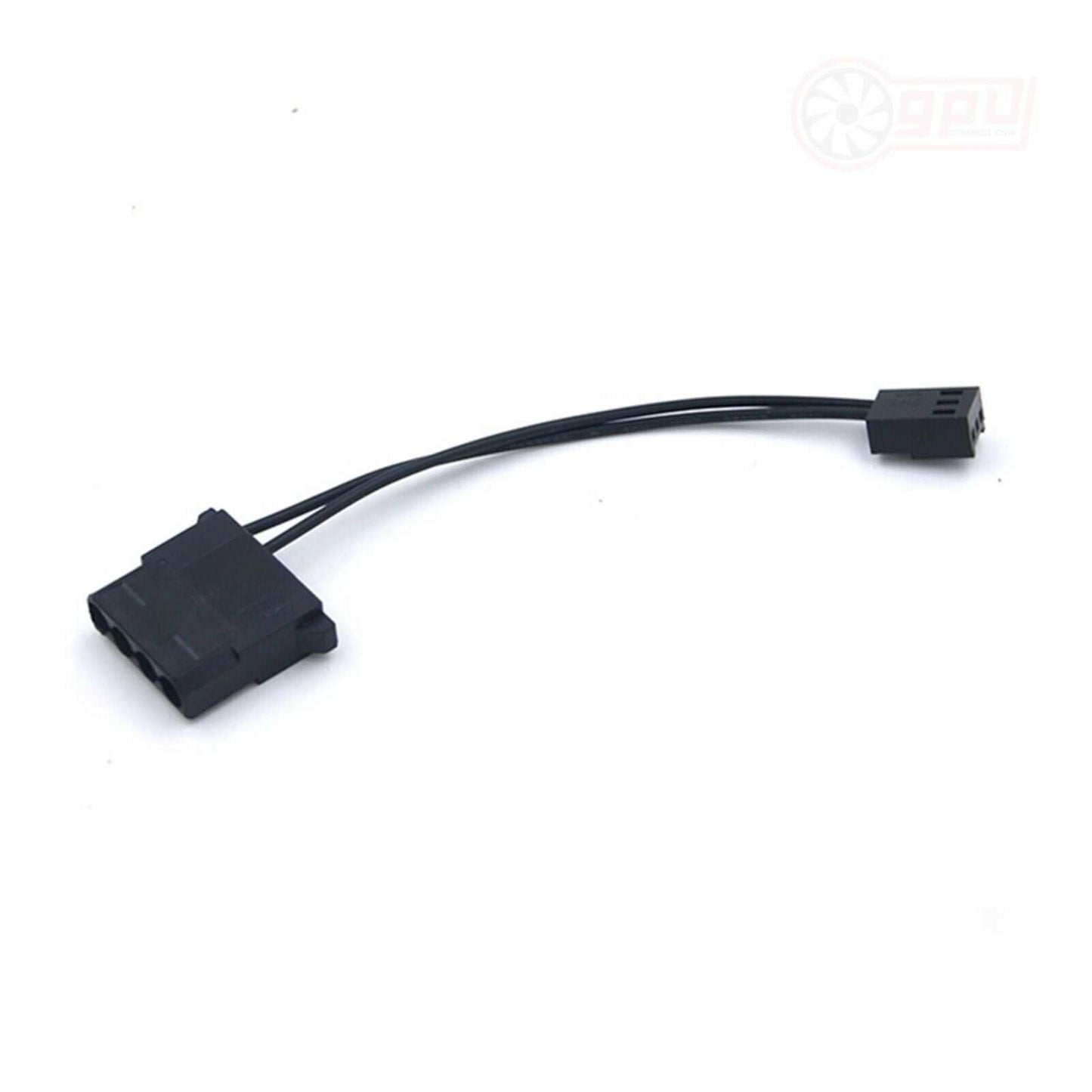 12V PWM Fan Header to IDE Molex Fan Power Adapter Cable Connector Converter PSU - GPUCONNECT.COM