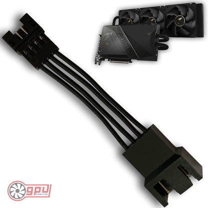 AORUS RTX 3090 4090 Ti WATERFORCE mini 4 Pin PH2.0 to 4 Pin PWM Fan Adapter Cable - GPUCONNECT.COM