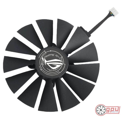 ASUS 95mm GTX 1050 Ti STRIX & RX 580 570 470 DUAL Replacement Fan Set (4-Pin) - GPUCONNECT.COM