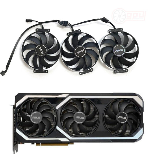 ASUS ROG STRIX ATS RTX 3060 Ti & 3070 MEGALODON - Cooling Fan Set (7 Pin) - GPUCONNECT.COM