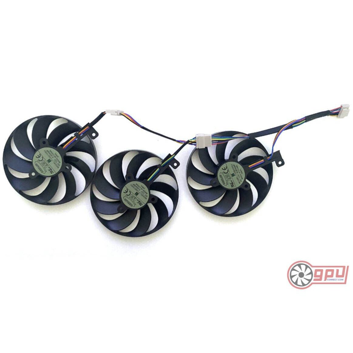 ASUS ROG STRIX RTX 2060 2070 2080 Ti & RX 5600 5700 XT - Cooler Fan Set (7 Pin) - GPUCONNECT.COM