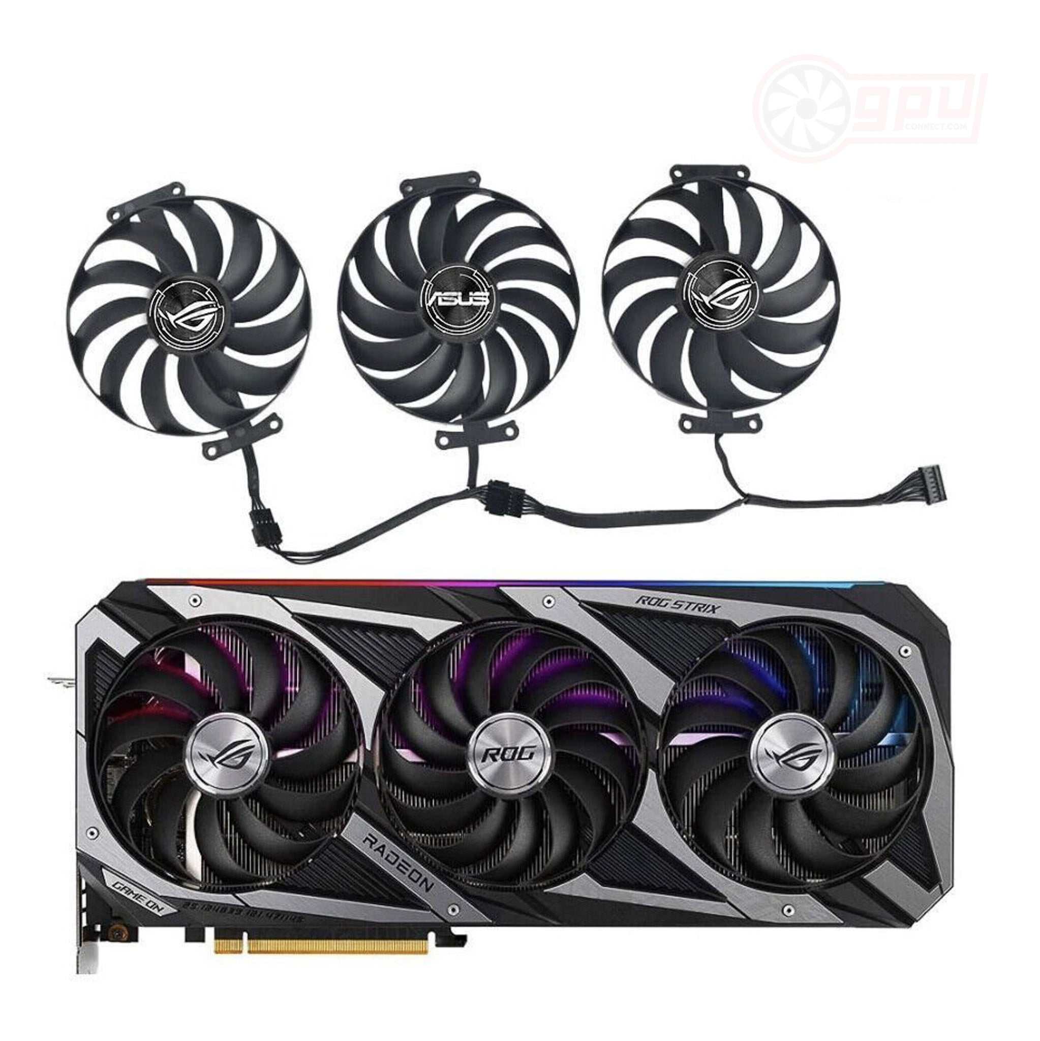 Rtx Rpm Fan ASUS ROG STRIX RTX 3060 3080 Ti 3090 Replacement Fans – GPUCONNECT.COM