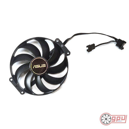 ASUS RTX 3050 3060 TI RX 6400 6500 XT DUAL MINI V2 Replacement Cooler Fan Set - GPUCONNECT.COM
