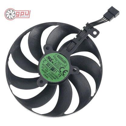 ASUS RTX ROG 3050 3060 STRIX Replacement Cooling Fan Set 88mm T129215BU (7 Pin) - GPUCONNECT.COM