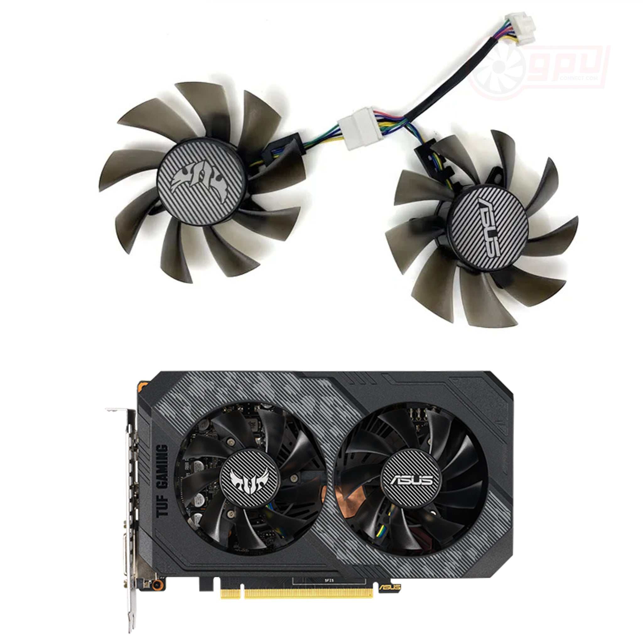 ASUS TUF Gaming GTX 1650 1660 Super RTX 2060 Graphics Card Fans ...