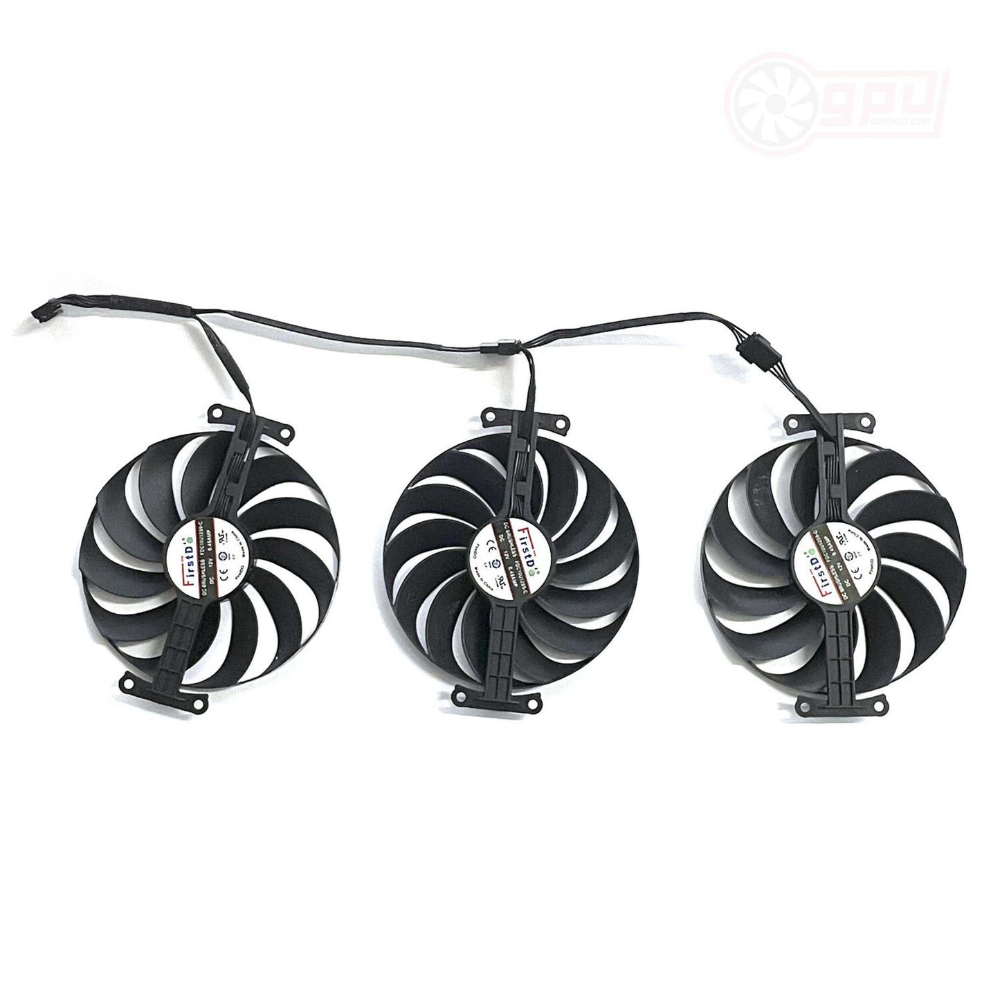 ASUS TUF GAMING Radeon RX 6700 6800 6900 XT Replacement Fan Set - GPUCONNECT.COM