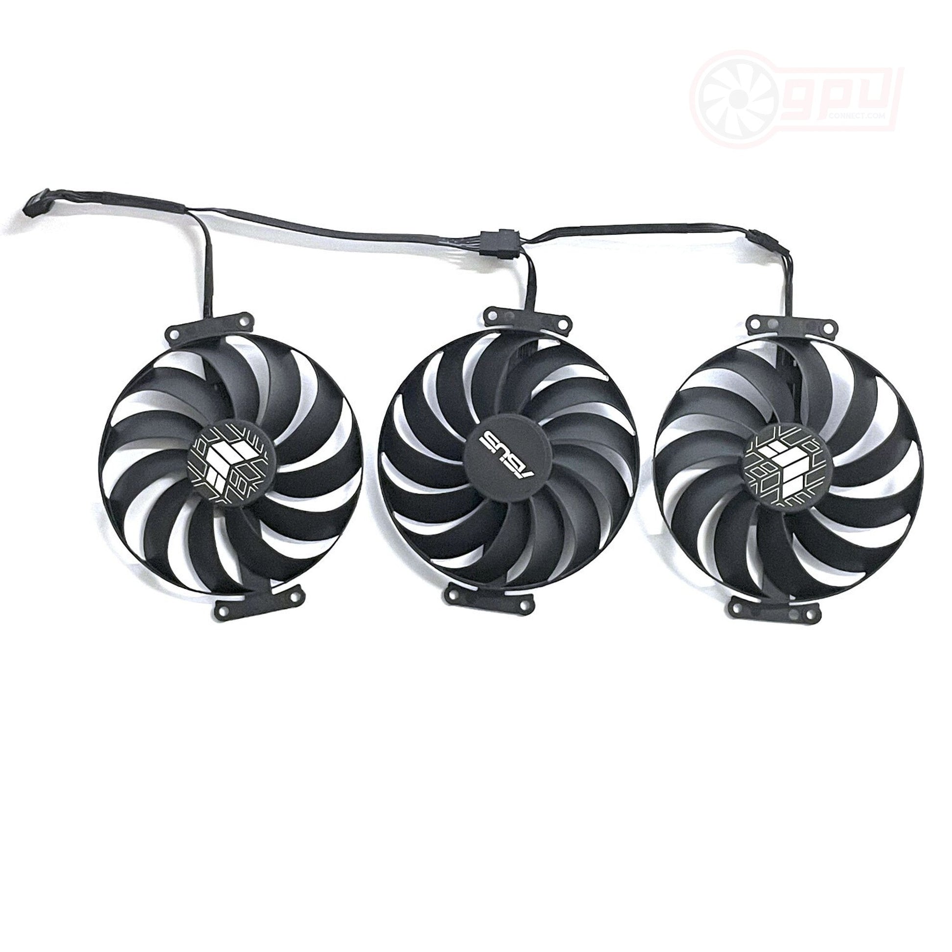 ASUS TUF GAMING Radeon RX 6700 6800 6900 XT Replacement Fan Set - GPUCONNECT.COM