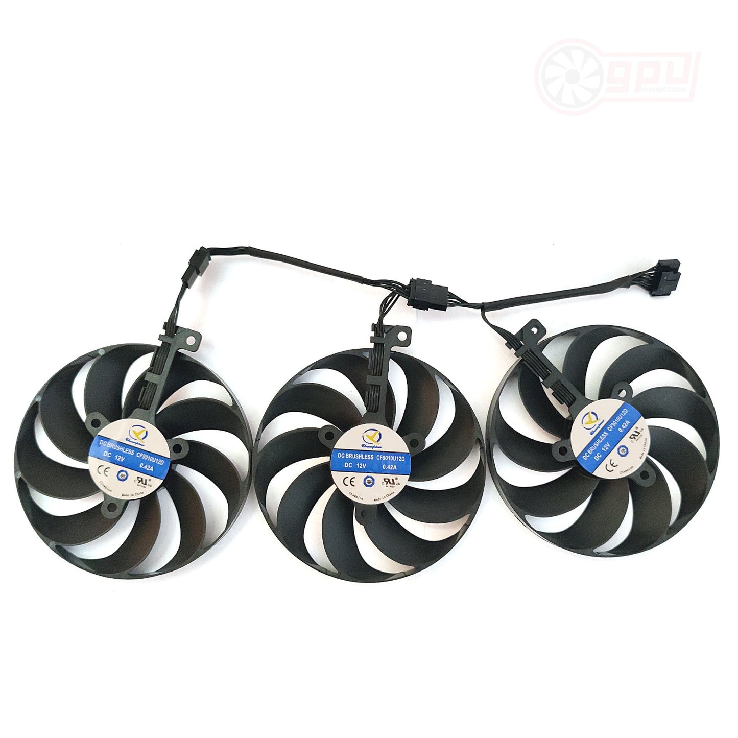 ASUS TUF GAMING RTX 3060 3070 3080 Ti Replacement Fan Set - GPUCONNECT.COM