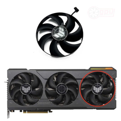 ASUS TUF Gaming RTX 4080 4090 OC GPU Fan Replacement Set - GPUCONNECT.COM